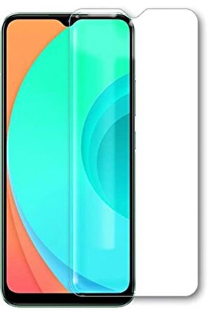 Realme C11 ile Uyumlu Ekran Koruyucu Şeffaf Temperli Kırılmaz Cam Ekran Koruyucu