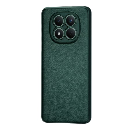 Xiaomi Redmi Note 15 Pro 4G Uyumlu Deri Dokulu Yumuşak Silikon Telefon Kılıfı Kapak