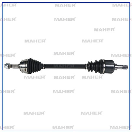 AKS KOMPLE ÖN SOL M.T CROSSLAND / CROSSLAND 10 / C3 AIRCROSS EB2ADT-EB2DTM-DV5RC-B12XHT-F12XH 9806699880