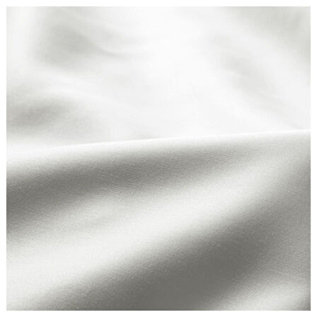 Yastık kılıfı, beyaz, 50x60 cm