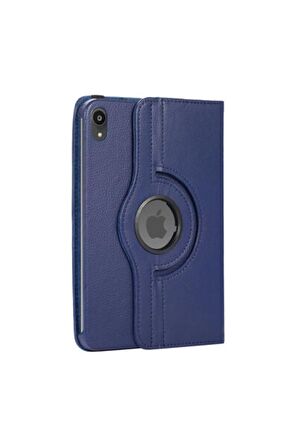 Apple iPad Mini 6.Nesil 2021 (A2567-A2568) ile Uyumlu 360° Dönebilen Standlı Tablet Kılıfı