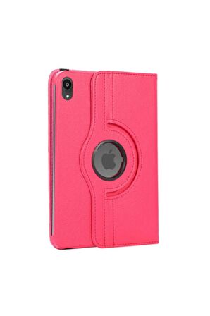 Apple iPad Mini 6.Nesil 2021 (A2567-A2568) ile Uyumlu 360° Dönebilen Standlı Tablet Kılıfı