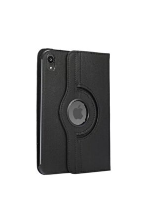 Apple iPad Mini 6.Nesil 2021 (A2567-A2568) ile Uyumlu 360° Dönebilen Standlı Tablet Kılıfı