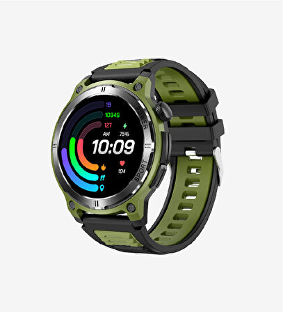 LinkTech S93 Premium Süper Amoled LT Watch Akıllı Saat (Yeşil)