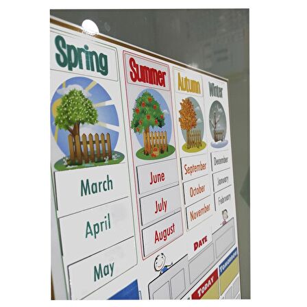 Mıknatıslı Çocuk  Takvimi-İngilizce