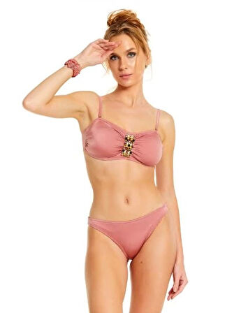 Argento 01-1234-1080 Kadın Straplez Bikini