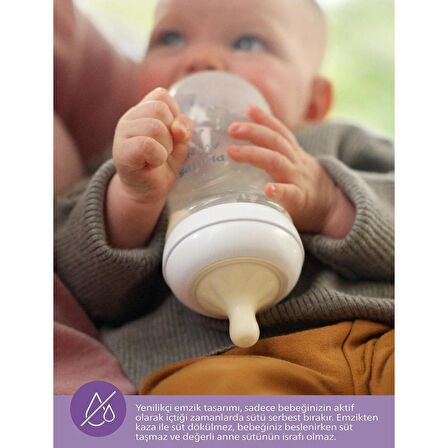 Philips Avent Natural Response 2'li Biberon Emziği, 6 Numara, 6 Ay+