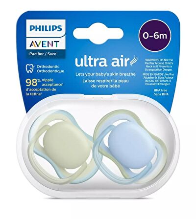 Philips Avent Ultra Air Emzik 0-6 Ay 2li SCF085/21