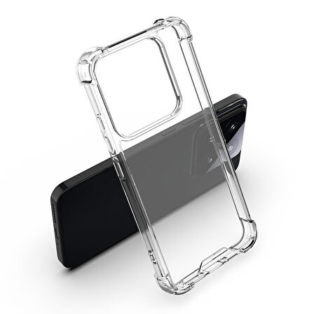 Xiaomi Mi 14T Uyumlu Köşe Dolgulu Nitro Anti Shock Telefon Kılıfı Kapak