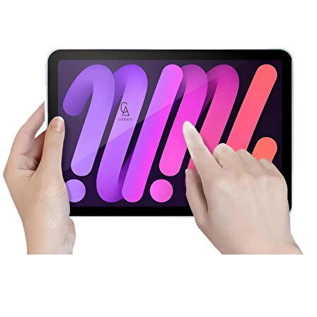 Apple iPad Mini 7 A17 Pro (A2993-A2995) ile Uyumlu Temperli Kırılmaz Cam Ekran Koruyucu
