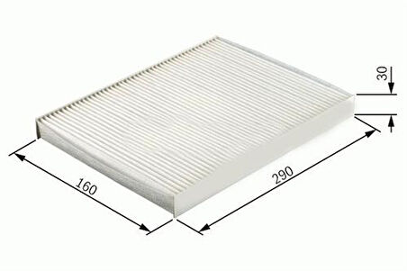 POLEN FİLTRESİ BRAVA 1995BRAVO-MAREA 1996LYBRA 1999156 2000-2006 DAILY 3 DEBRA 1996-1999 DELTA 2 KARBONL 60815647 46442422 60653641