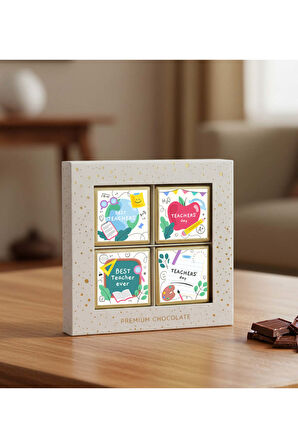 Öğretmenler Gününe Özel Premium Madlen Çikolata