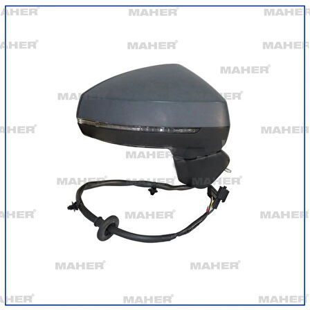 AYNA DIŞ DİKİZ A3 SEDAN 2013 ELEKTRİKLİ,ISITMALI, SİNYALLİ ASTARLI, KATLANIR, HAFIZALI SAĞ 855857410F9B9