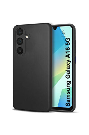 Samsung Galaxy A16 5G ile Uyumlu Telefon Kılıfı ve Tam Kaplayan Seramik Ekran Koruyucu 