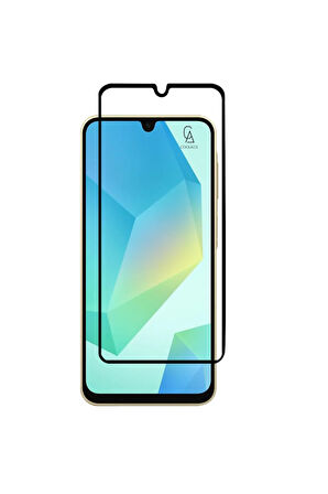 Samsung Galaxy A06 ile Uyumlu Telefon Kılıfı ve 5d Tam Kaplayan Cam Ekran Koruyucu 
