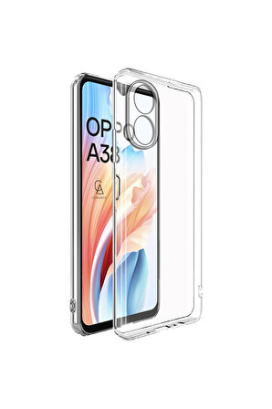 Oppo A38 ile Uyumlu Telefon Kılıfı ve 5d Tam Kaplayan Cam Ekran Koruyucu 