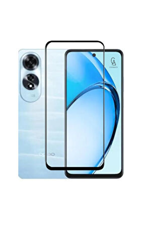 Oppo A60 ile Uyumlu Telefon Kılıfı ve 5d Tam Kaplayan Cam Ekran Koruyucu 