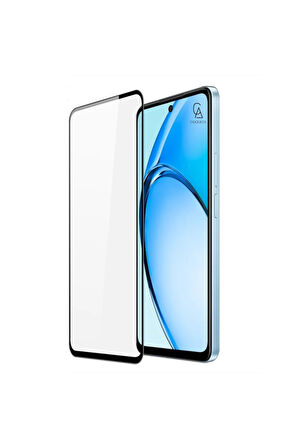 Oppo A60 ile Uyumlu Telefon Kılıfı ve Tam Kaplayan Seramik Ekran Koruyucu 
