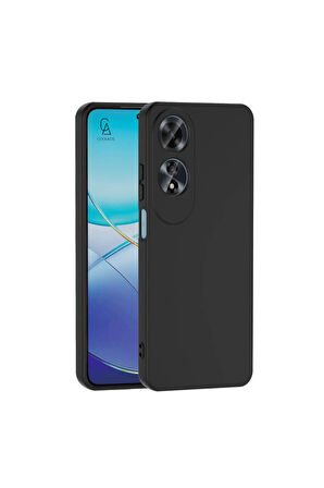 Oppo A60 ile Uyumlu Telefon Kılıfı ve Tam Kaplayan Seramik Ekran Koruyucu 