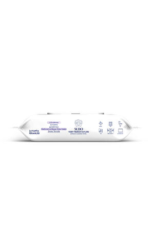 SUBO YÜZEY TEMİZLİK HAVLUSU 50 'Lİ LAVANTA 3X50