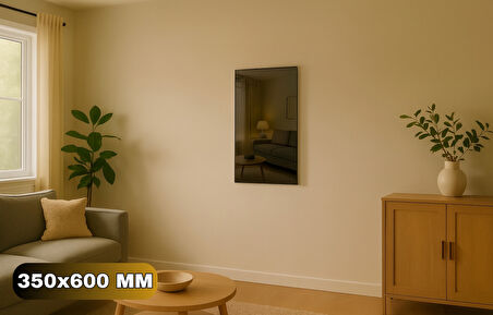 Akari Modern Füme Renk Ayna 35x60 – Bizoteli Çerçevesiz Dekoratif Model