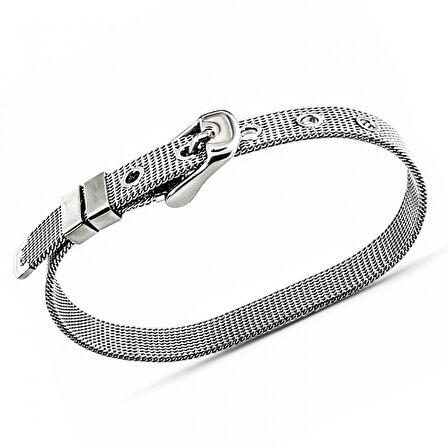   Hasır Örgü Çelik Bileklik 31831G4D2M1 