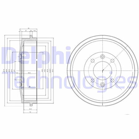 FREN KAMPANASI ARKA CITROEN BERLİNGO. BERLİNGO MULTİSPACE. XSARA. XSARA PİCASSO. ZX / PEUGEOT 305. 3