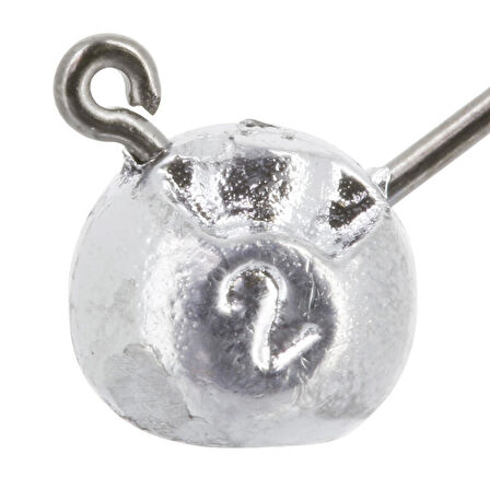 Sahte Yemle Balıkçılık Kurşun Kafa - 4'lü - 2 g - Round Jig Head