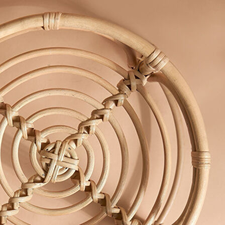 Çiçeklik, rattan, 66 cm