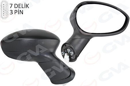 DIŞ DİKİZ AYNASI SAĞ GRANDE PUNTO 2005LINEA 2007 ELEKTRİKLİ 7 FİŞ VM-6156ER 735410429