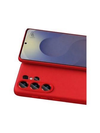 Samsung Galaxy S26 Ultra ile Uyumlu Kılıf Esnek Premium Telefon Kılıfı ve Temperli Cam Koruyucu
