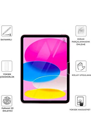 Xiaomi Redmi Pad SE ile Uyumlu Tam Koruma Nano Esnek Tablet Kırılmaz Ekran Koruyucu