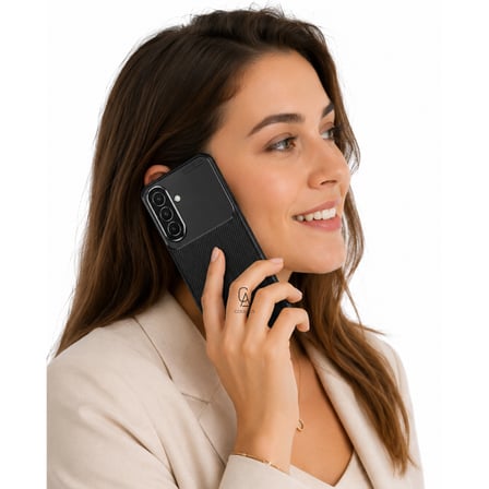 Samsung Galaxy A27 Uyumlu Kılıf Karbon Tasarım Kamera Korumalı Silikon Telefon Kılıfı Kapak