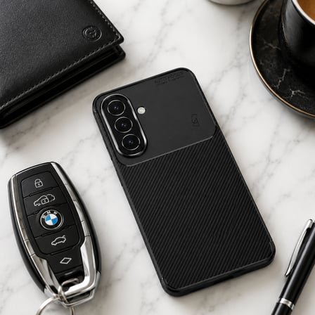 Samsung Galaxy A27 Uyumlu Kılıf Karbon Tasarım Kamera Korumalı Silikon Telefon Kılıfı Kapak
