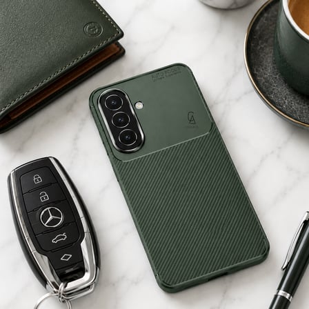 Samsung Galaxy A27 Uyumlu Kılıf Karbon Tasarım Kamera Korumalı Silikon Telefon Kılıfı Kapak