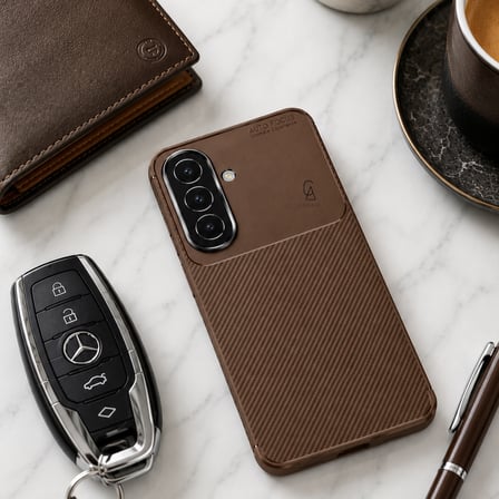 Samsung Galaxy A27 Uyumlu Kılıf Karbon Tasarım Kamera Korumalı Silikon Telefon Kılıfı Kapak