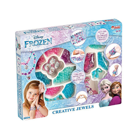 03174 Frozen Takı Seti 2'li -Dede