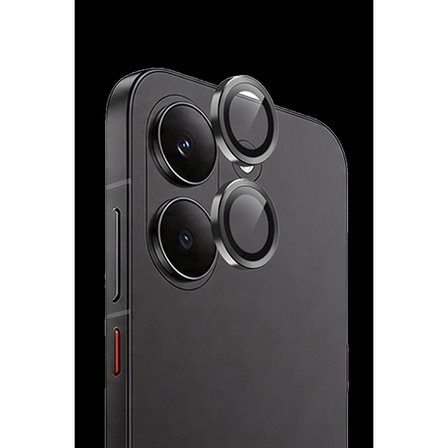 Newface Xiaomi Poco X8 Pro Raze Metal Kamera Lens - Siyah