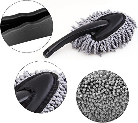 Araba Temizleme Fırçası Saçaklı Toz Alma Fırçası