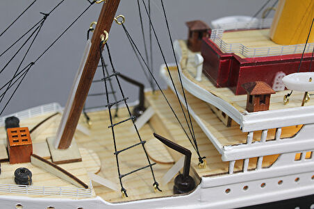 Ahşap Titanik Gemisi Ledli 