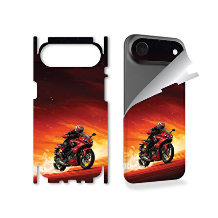 Apple İphone 17 Air için full kaplama koruma sticker kılıfsız kullanım için çizilme önleyici MOTOR