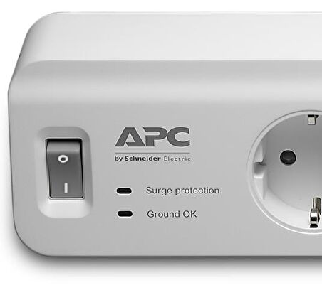 SCHNEIDER ELECTRIC PM5U-GR APC 5'Lİ AKIM KORUMALI PRİZ VE 2 USB GİRİŞİ