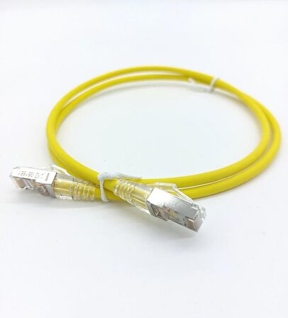 LEGRAND CATEGORY 6A S/FTP LSZH YELLOW 1 MT PATCH CORD (051551)