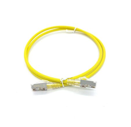 LEGRAND CATEGORY 6A S/FTP LSZH YELLOW 1 MT PATCH CORD (051551)