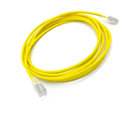 LEGRAND CATEGORY 6A S/FTP LSZH YELLOW 3 MT PATCH CORD (051553)
