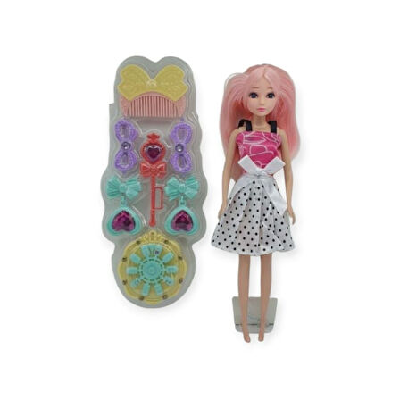 Prenses Bebek Makyaj Seti - Beyaz