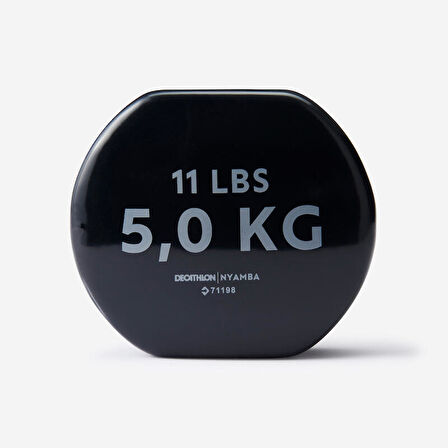 Dambıl - 2 Adet - 5 Kg - Fitness - Siyah
