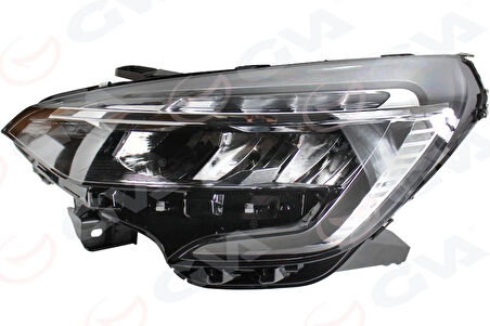 FAR LEDLİ SOL MOTORLU RENAULT CLIO 5 2019-2023 KROM ÇITALI 260606923R