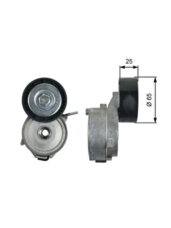ALTERNATOR GERGI RULMANI VOLVO S80 2.0TDI 08V70 2.0D FREELANDER 2.2 06C5 2.2 MONDEO 2.0TDCI 07