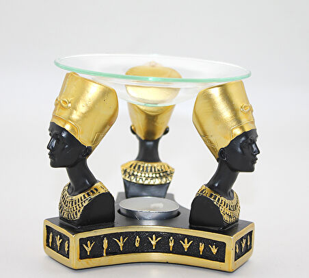 Polyester Nefertiti Buhurdanlık 